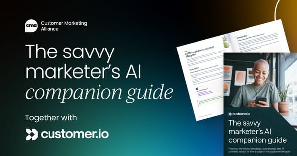 The savvy marketer’s AI companion guide