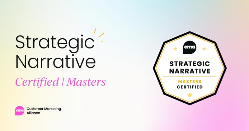 Strategic Narrative Certified: Masters
